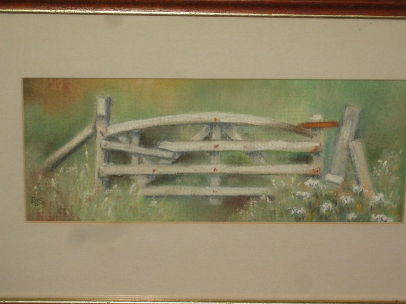 Emma J Statham - Farm Gate - original artwork62863242450177112