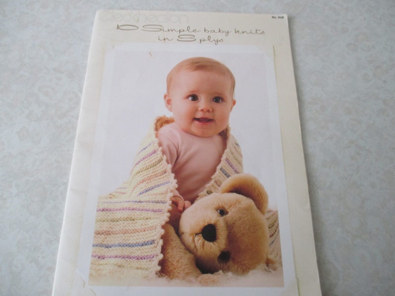 Baby Knitting Pattern Book - Cleckheaton Baby Book Carousel 1