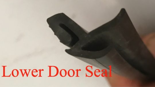 Fisher & Paykel Haier Freestanding Dishwasher Lower Door Seal - H012G4050243 Carousel 2