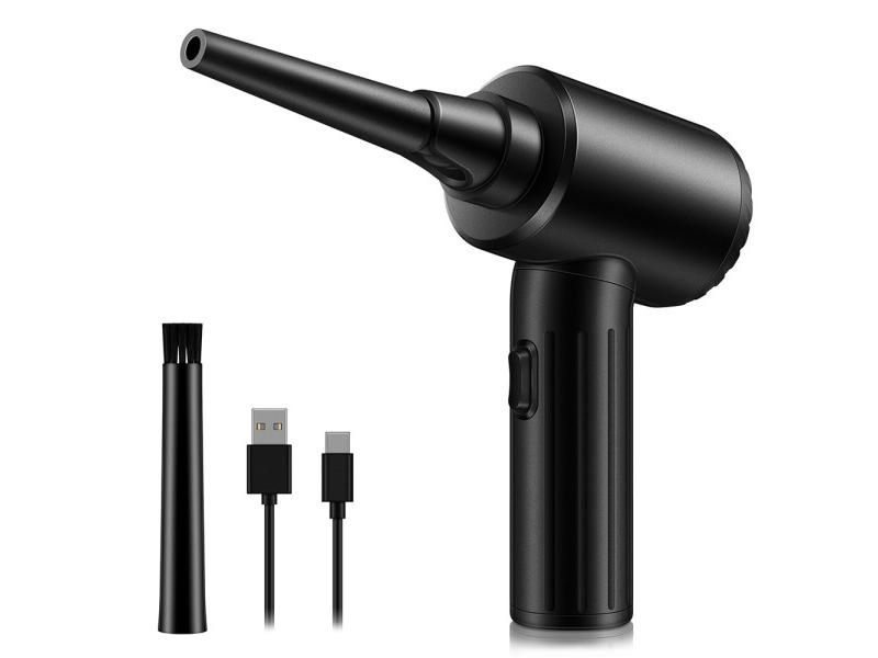 Reesibi 90W 7500mAh Cordless Electric Air Duster 90000 RPM For Computer PC Carousel 1
