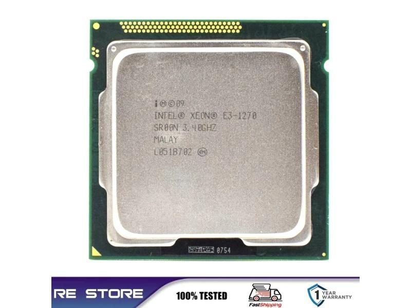 Intel Xeon E3 1270 3.4GHz Quad Core LGA 1155 Cpu Processor Carousel 1