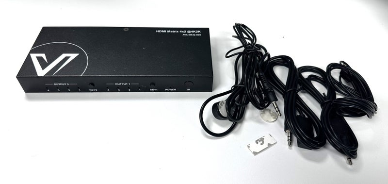 AV Access HDMI 2.0 Matrix Switch 4x2 4K ~$1 Reserve~ (E15 Shelf) Carousel 2