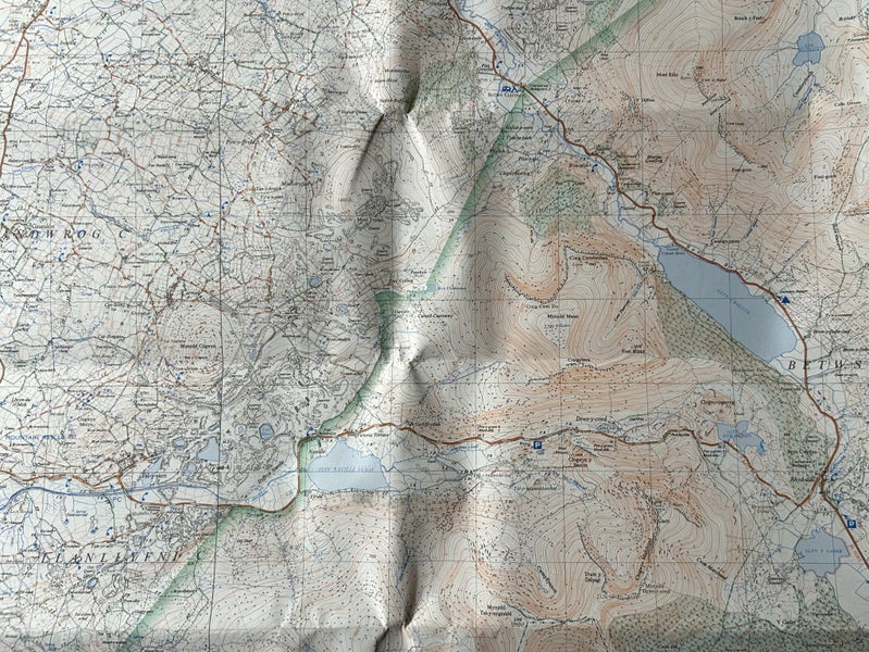 1977 Ordnance Survey Map of ‘Snowdonia National Park’ Carousel 8