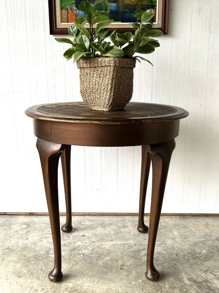 Vintage Checker Side Table62863242272001111