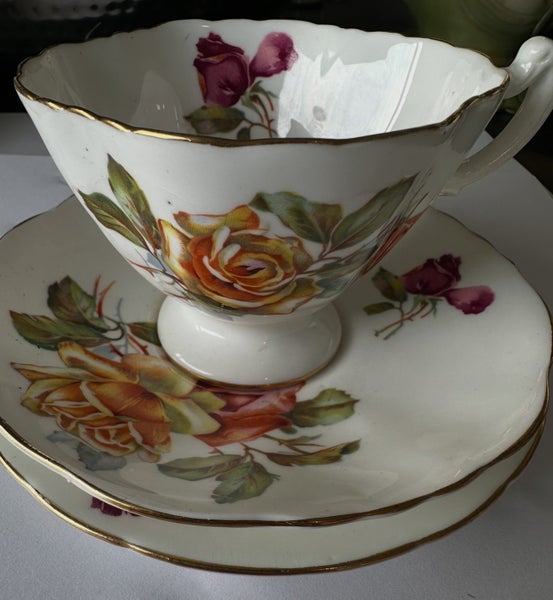 Hammersley Morgans Rose Fine Bone China Trio62947152129795116