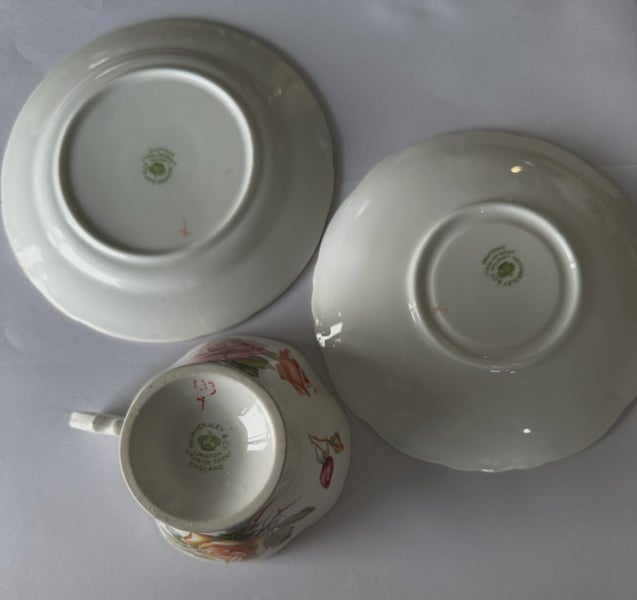 Hammersley Morgans Rose Fine Bone China Trio62947152129795112