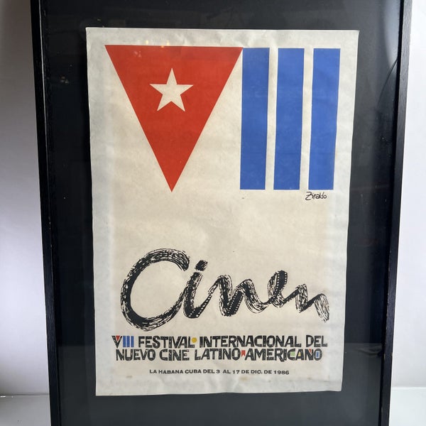 Original 1986 Screenprint by Ziraldo, VIII Festival Internacional Del Nuevo Cine Carousel 2