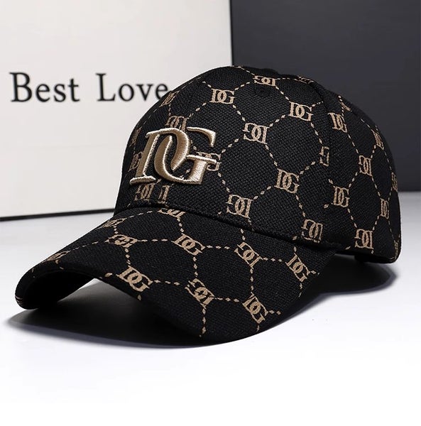$1 R: Stylish GOLD AND Black DG Logo Baseball Cap – Adjustable Fit Carousel 2