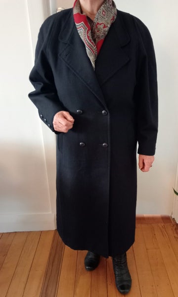 Selfridges Wool Navy Coat Size 16628632439877151128