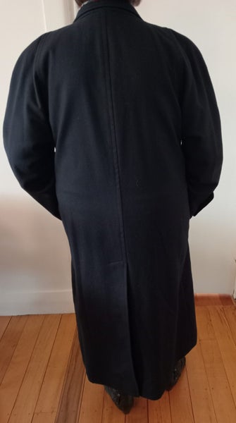 Selfridges Wool Navy Coat Size 1662863243987715111