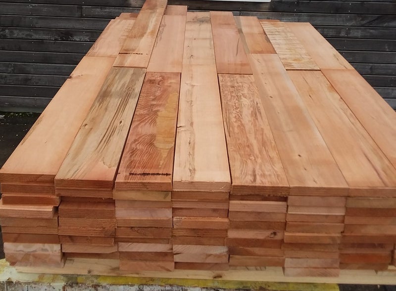 Crazy $1 Reserve! Foreverbeech Kiln Dried Blanks Joinery Pack 119x22 100m approx Carousel 1