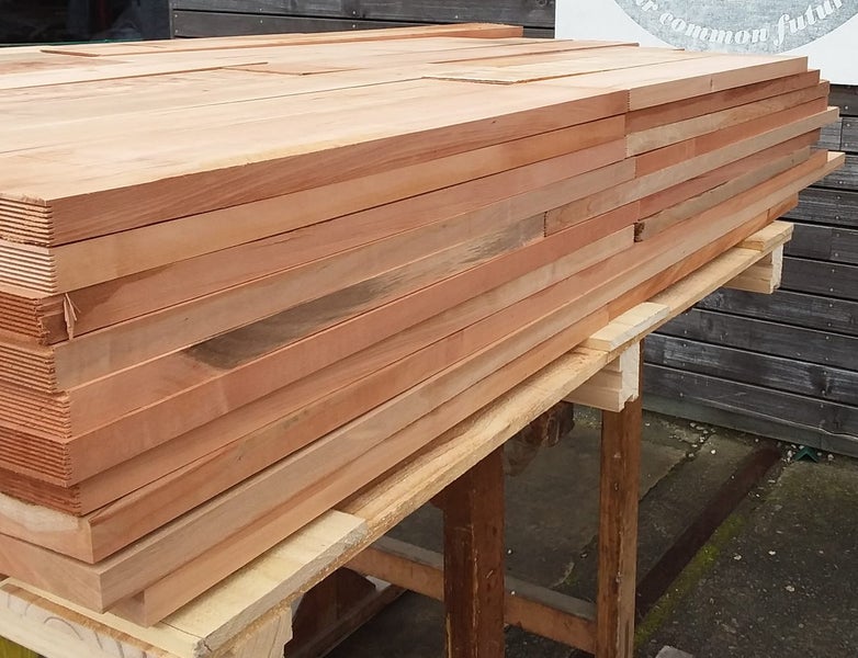 Crazy $1 Reserve! Foreverbeech Kiln Dried Blanks Joinery Pack 119x22 100m approx Carousel 2