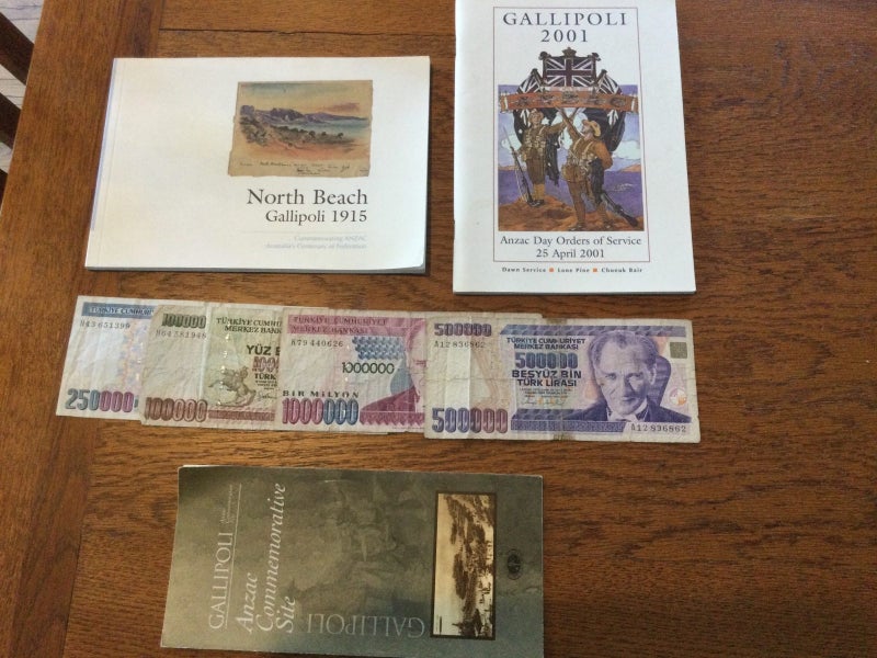 2001 Gallipoli programmes Carousel 1