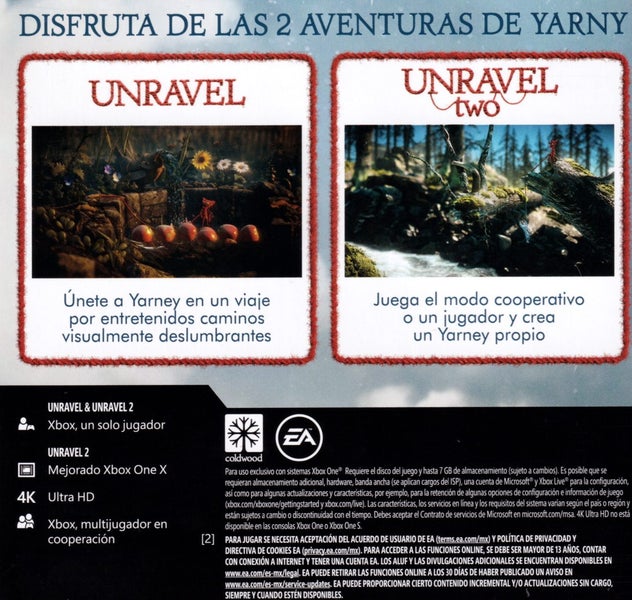 Unravel Yarny Bundle Xbox One62863859684227111
