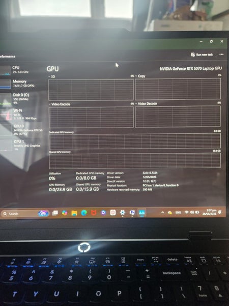 Brand New Lenovo Legion 5i Pro (15", Gen 10) RTX 5070, i9-14900HX, OLED Display62865825470082114