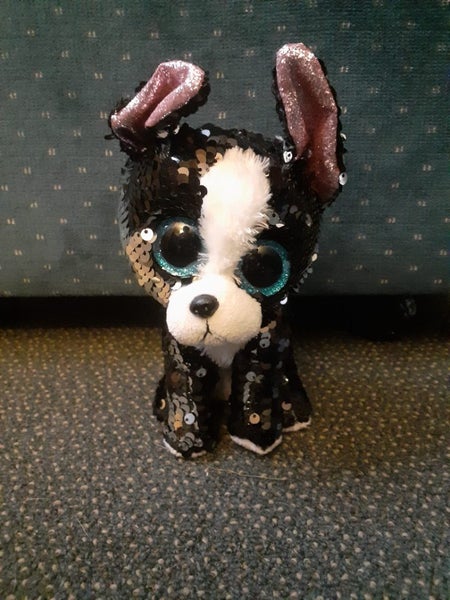 $1 Reserve Portia the Terrier Ty Beanie Boos Flippables plush toy Carousel 1