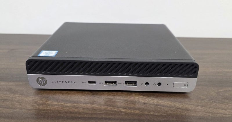 HP EliteDesk 800 G3 Mini PC i7-7700T 4 Cores 8 Threads 16GB 256GB Win 10 Pro Carousel 2