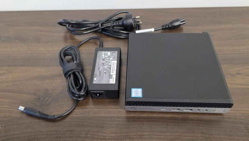 HP EliteDesk 800 G3 Mini PC i7-7700T 4 Cores 8 Threads 16GB 256GB Win 10 Pro Carousel 4