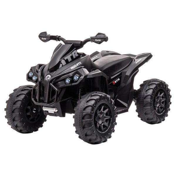 Gts99 Kids Electric Ride On Quad Bike Toy Atv 50W Black Kids Ride On Toys Kahun Carousel 1