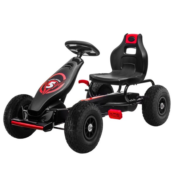G18 Kids Ride On Pedal Powered Go Kart Racing Style Red Kids Ride On Toys Kahun Carousel 1