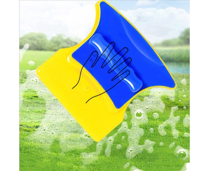 Square Double Sided Magnetic Window Cleaner Window Brushes Glass Wiper Cleani Carousel 5