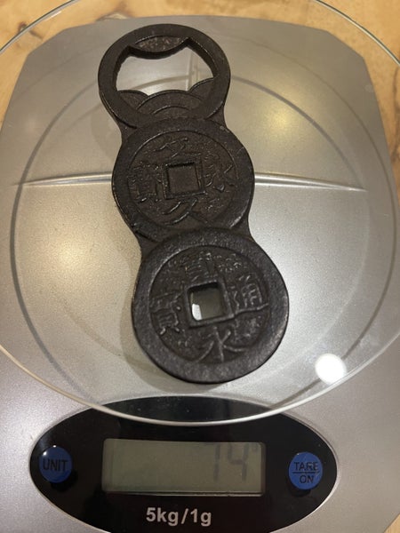 $1 reserve// Vintage Japanese Antique Coins Bottle Opener Carousel 3