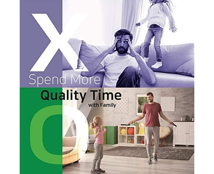 Skipping - Length Adjustable - Stay Fit with Daily 20 Minute Routine, Gym & Carousel 5