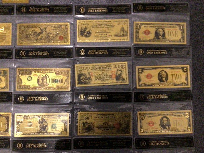 GOLDEN BANK NOTES62863863783809112