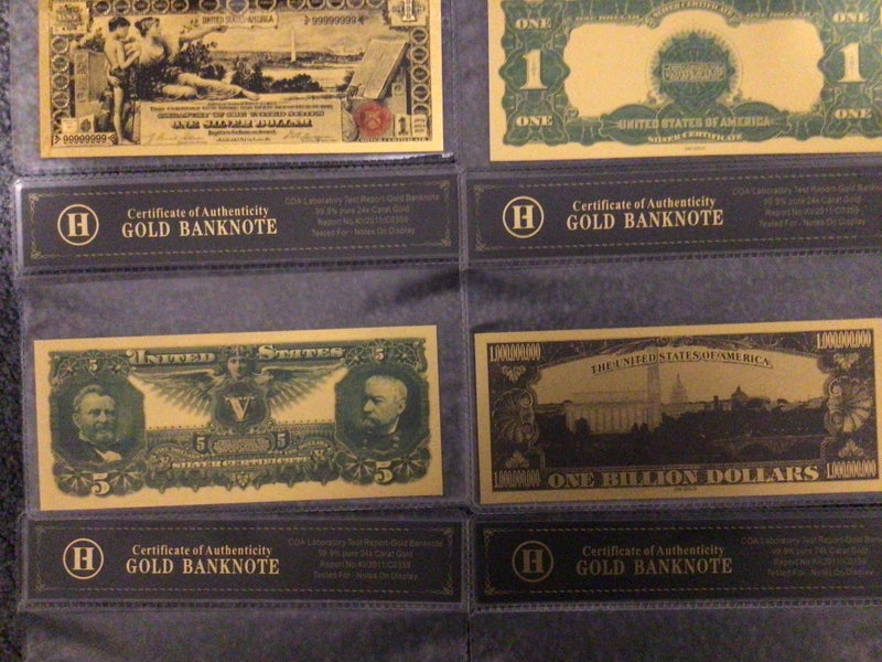 GOLDEN BANK NOTES Carousel 13