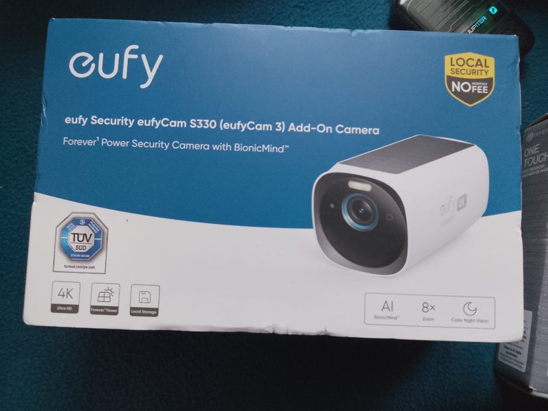 Eufy self charging solar panel wireless digital security camera addon no5 Carousel 1