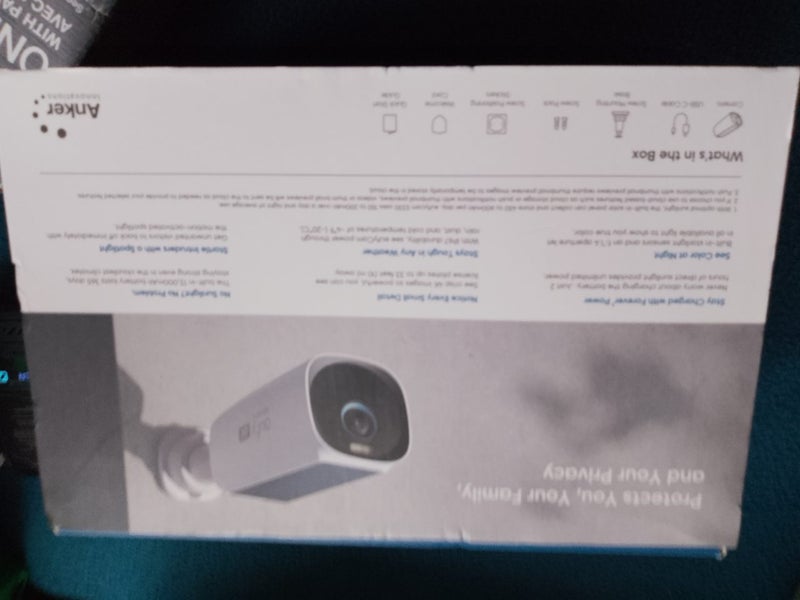 Eufy self charging solar panel wireless digital security camera addon no5 Carousel 2
