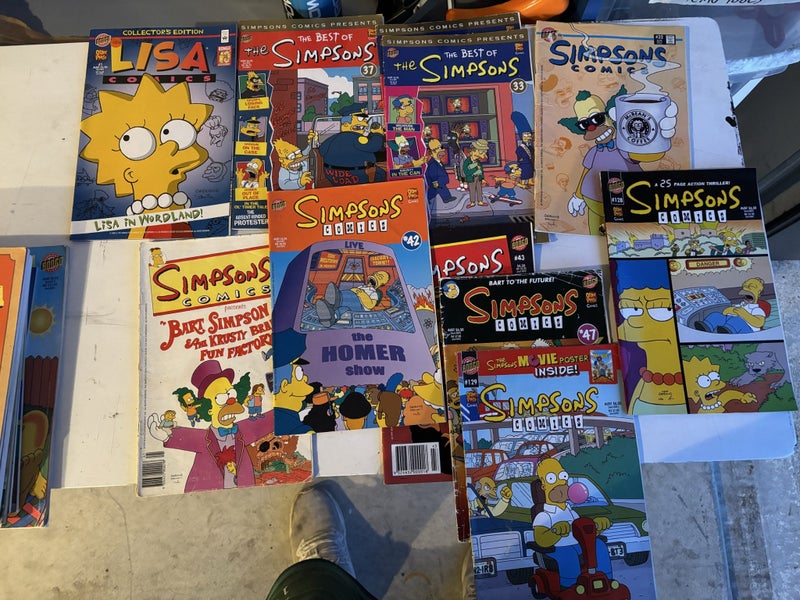 The Simpsons comics $5 reserve62863865669506116