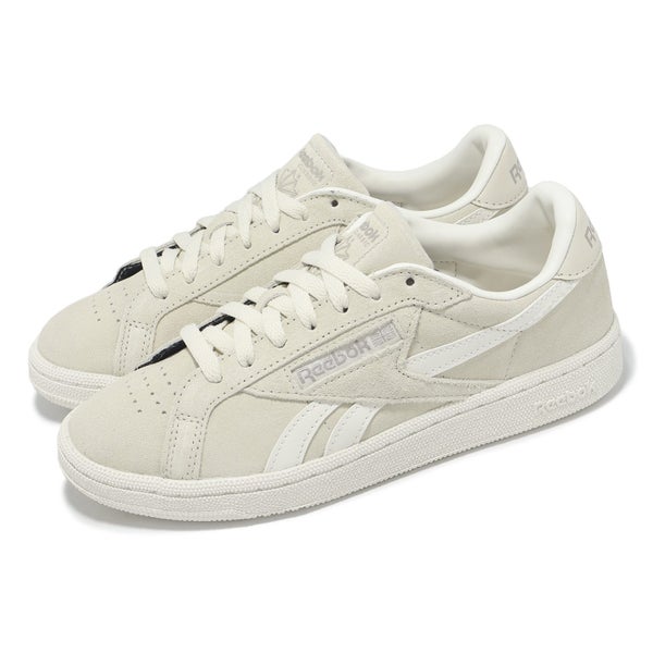 Reebok Club C Grounds UK Chalk Sand Beige Women Casual Shoes Sneakers 100220809 Carousel 16