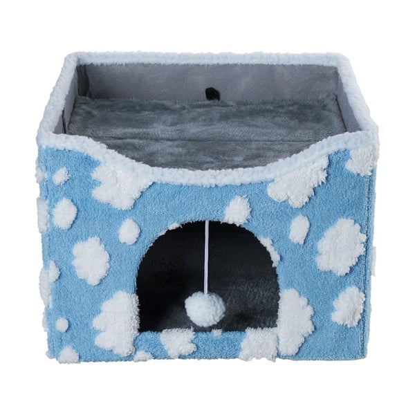 Cat House with Scratching Mat Carousel 2