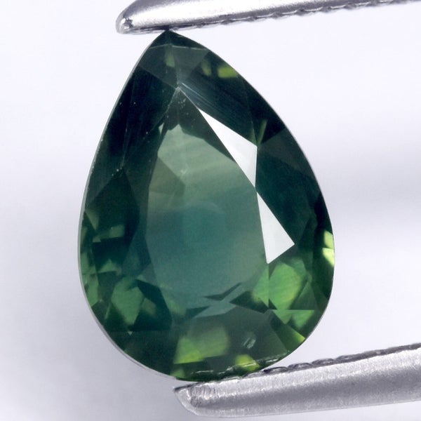 $1 RES * Buy Now $1,500.00 * 0.86ct AUSTRALIA Pear VS Sapphire Loose Gemstone Carousel 1