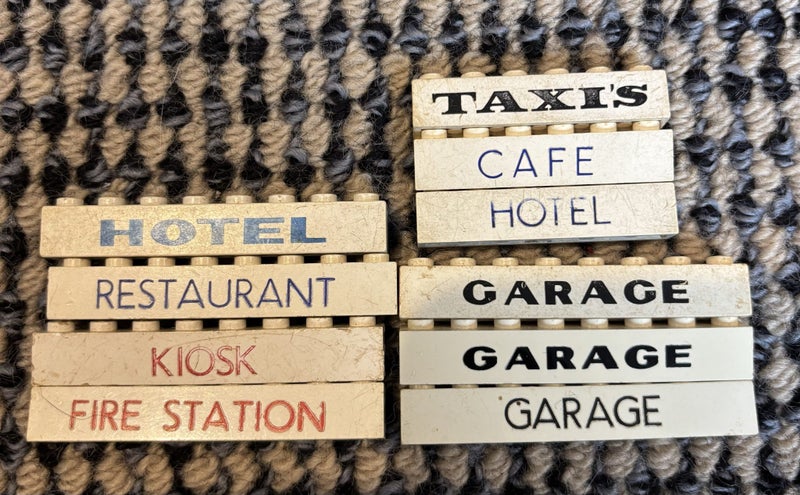 Super Rare Vintage Lego Signs Carousel 1