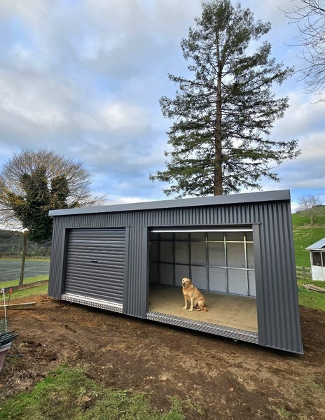 Utility Shed- Steel framing62864740107521112