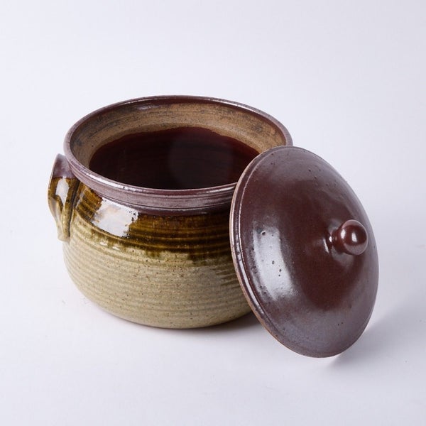 Superb Early Chester Nealie (NZ) Pottery Lidded Pot63003411360513111