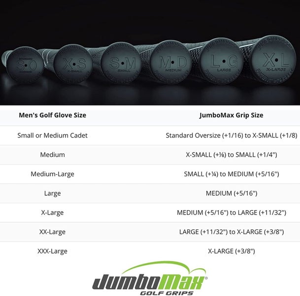 JumboMax Golf Grips JMX Ultralite Tapered Golf Club Grips Oversize Golf Grips 25 Carousel 3