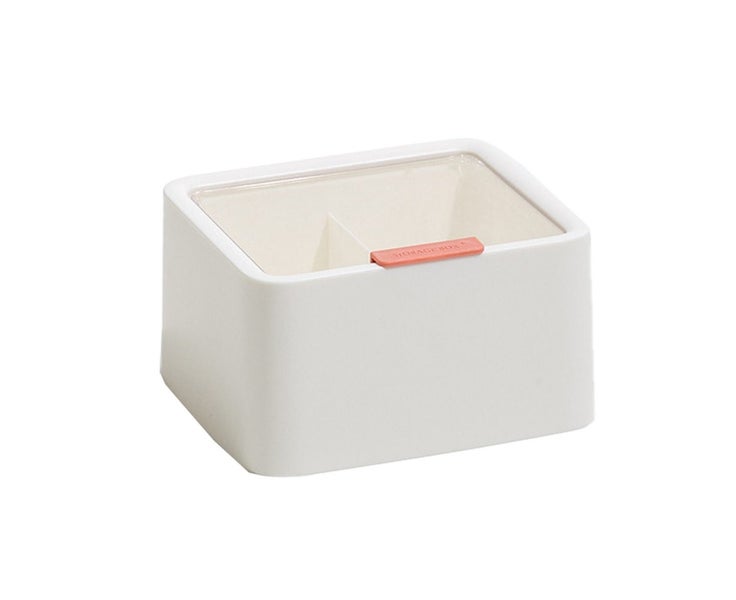 Plastic Stackable Bathroom Vanity Countertop Storage Cosmetic Organizer Box w Carousel 1