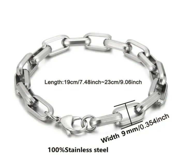 1x Men's Stainless Steel Bracelet Carousel 2