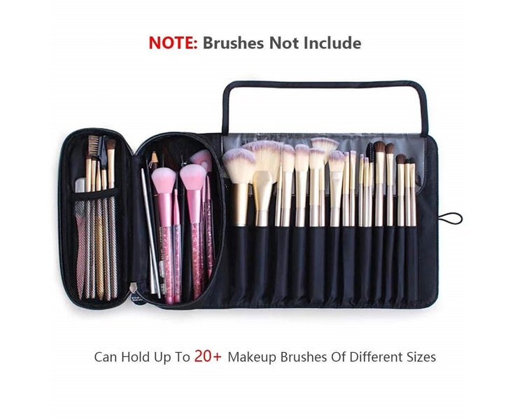 Portable Makeup Brush Organizer Makeup Brush Holder for Travel Carousel 2