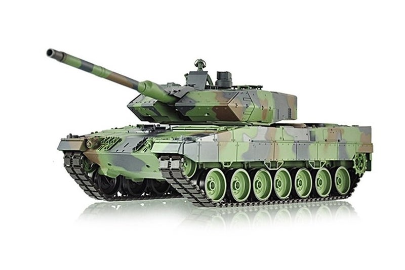 Heng Long 1/16 Scale RTR Full Function German Leopard 2 A6 Ver 7 RC Battle Tank Carousel 1