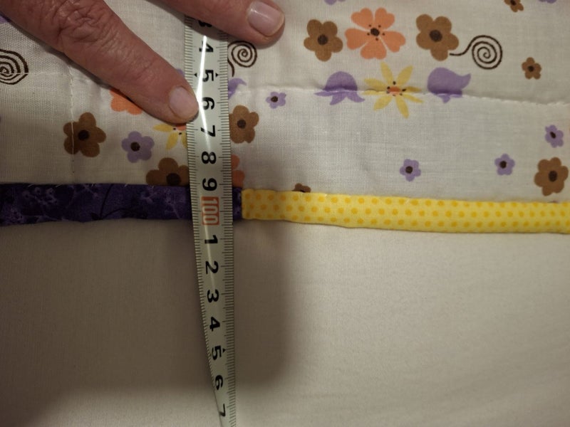Baby Quilt - handmade Carousel 7