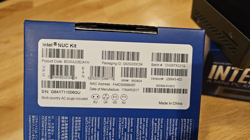 $1 Reserve - Intel NUC Mini PC - 4 Core 8GB 128GB SSD Win10 Pro Carousel 2