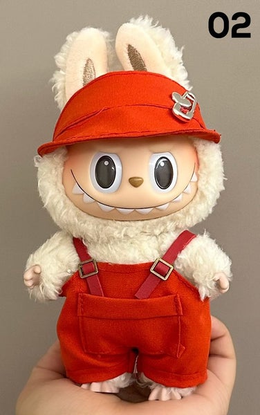 2 Set LABUBU Clothes Outfit 17cm62995405266179112