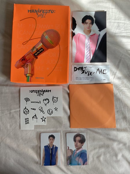 Kpop Enhypen Manifesto Day 1 M ver. Carousel 1