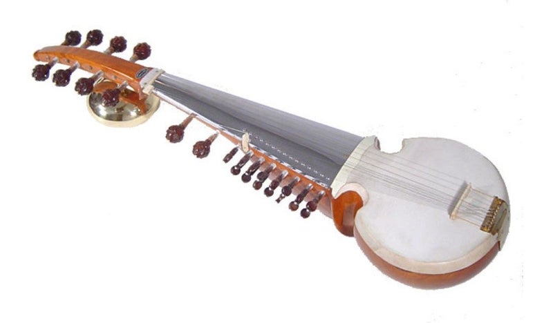 Sarod - Indian Lute string instrument Carousel 1
