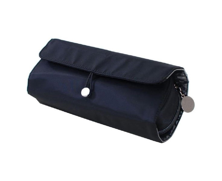 Portable Makeup Brush Holder For Travel Can Hold 15+ Brushes Cosmetic Bag Mak Carousel 1