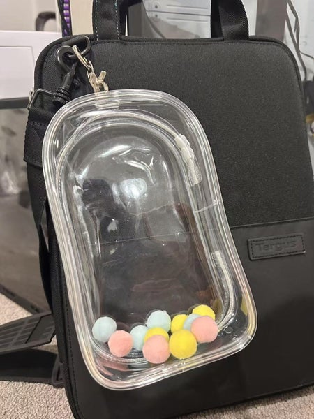 Clear Protective Case for Labubu Keychain Carrying Case62948101991681111